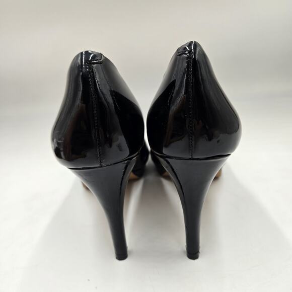 VINCE CAMUTO Patent Leather Heel Platform Women’s Shoes Size 9.5 Stilettos - Picture 4 of 7